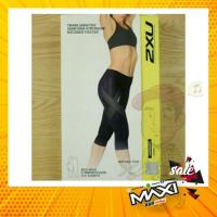 ราคา (Size S) 2XU Women's Mid-Rise Compression 3/4 Tights - BLK/DRF กางเกงรัดกล้ามเนื้อ (ผู้หญิง) (6918213372)