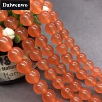 ราคา Orange Chalcedony Beads สีส้มโมราลูกปัด 4-10 มิลลิเมตรรอบธรรมชาติหลวมหินลูกปัด Diy สำหรับสร้อยข้อมือ (1678552113)