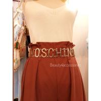 ราคา เข็มขัด MOSCHINO ยางยืด สายแบน ยืดหยุ่นตามระดับเอว วัสดุเกรด A ไม่ลอก รูปถ่ายจากงานจริงนะคะ (2029971172)