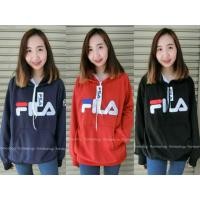 ราคา เสื้อฮู้ดฟีล่า เสื้อแขนยาวมีฮู้ดFILA : เสื้อกันหนาวแฟชั่น (1667230154)