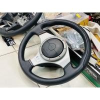 ราคา รับ หุ้มหนังพวงมาลัย ซ่อมพวงมาลัย EVO ใช้หนังแท้ MOMO แบบเดิม (10212848300)