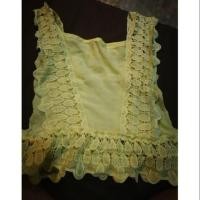 ราคา เสื้อลูกไม้สีเหลืองแนวหวาน (1303994978)