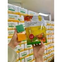 ราคา PONTINA HERBAL SOAP สบู่สมุนไพรพรทิน่า 1 ซอง มี 5 ก้อน (สีเขียว-สีเหลือง) (23135697725)