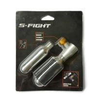 ราคา CO2 S-fight หัวเติมลม สูบลมพกพา พร้อมหลอด Co2 สำรอง ขนาด 16 กรัม (6468816576)
