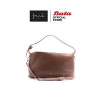 ราคา Bata บาจา ยี่ห้อ Prive กระเป๋าสะพายไหล่ มีสายสะพายหลายแบบ สำหรับผู้หญิง ยี่ห้อ Prive รุ่น Bella สีโทป 9044230 (12610332366)