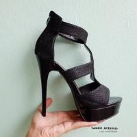 ราคา รองเท้าส้นสูงแฟชั่นมือสองสภาพดี (1170121062)