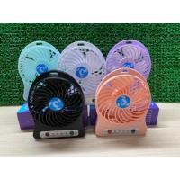 ราคา MiNi FAN พัดลมพกพาขนาดเล็ก ชาร์จสายUSB ใส่ถ่าน ลมแรง Mini Fan F95 (2065542871)