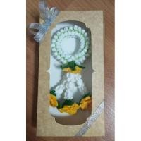 ราคา พวงมาลัยไหมพรม พวงมาลัยถัก (5555113765)