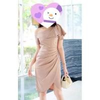 ราคา เดรสออกงาน ชุดราตรี สาวอวบ อ้วน มือสอง 2XL อก 40 (15536969894)