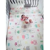 ราคา เสื่อยางพาราเกาหลีลายการ์ตูน3.5ฟุต6ฟุต (6689071606)