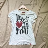 ราคา เสื้อยืด สีขาว แบรนด์ edc แท้! มือสอง✌ (2788004377)