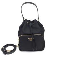 ราคา Prada Duet fabric shoulder bag / prada bucket bag (2829808362)