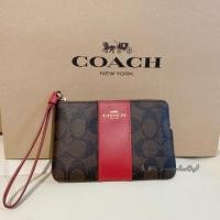 ราคา พร้อมส่ง Coach แท้ รุ่นคล้องมือ1ซิป ไซส์ S #F58035 (1822188513)