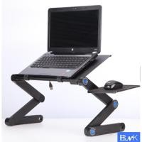 ราคา โต๊ะวางคอมพิวเตอร์โน๊ตบุ๊คพับเก็บได้ โต๊ะอเนกประสงค์ ปรับระดับได้ พกพาสะดวก (3317266438)