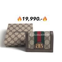 ราคา New balenciaga x gucci card case wallet สวยมาก (10975269051)
