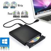 ราคา ◈❂✑Portable External USB DVD-ROM Drive Player & CD-R/RW Writer Burner for Laptop PC Notebook (11508743030)