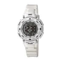 ราคา Q&Q นาฬิกาข้อมือผู้หญิง สีขาว สายเรซิ่น รุ่น M149J005Y (166676737)