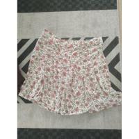 ราคา h&m floral pattern A-lline mini skirt. (18681861298)