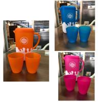 ราคา ชุดเหยือกน้ำพลาสติก พร้อมแก้ว2ใบ ลายนมโฟร์โมสต์ Foremost มี3สี (10220550355)