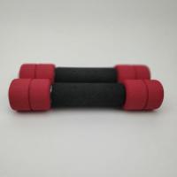 ราคา ❤️มือสอง❤️ ดัมเบลผู้หญิง แบบ soft dumbbell แพ็คคู่ ข้างละ 1 kg (สีเทาแดง) (2327219124)