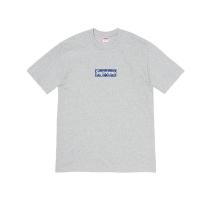 ราคา Supreme Bandana Box Logo Tee (HEATHER GREY) (23783903513)