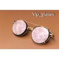ราคา แว่นตาclip on สี Pink gold (652821)