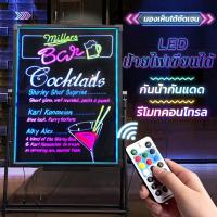 ราคา 【พร้อมส่งที่ไทย】ป้ายโฆษณาLED กระดาน เขียน เขียนได้ แสงหน้าร้าน โฆษณา Writing Board แผ่นเรืองแสง ลบได้ เรืองแสง (17596059780)