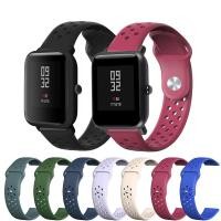 ราคา สายนาฬิกาข้อมือซิลิโคน 20 มม. แบบเปลี่ยน สําหรับ Xiaomi Amazfit bip 3 bip u pro bip s Youth Sport Watch Band (4800918681)