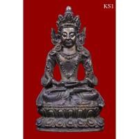 ราคา ประกันแท้ พระกริ่งอวโลกิเตศวร กวนอิม หลวงพ่อเกษม เขมโก ปลุกเสก เนื้อนวะโลหะ วัดหัวลำโพง ปี 2537 สภาพสวย (18580968782)