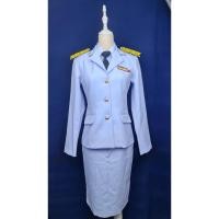 ราคา ชุดปกติขาว 1,200 บาท ทั้งชุดผ้าวาเลนติโน่ขาวโอโม่ (21408696632)