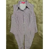 ราคา playboy เสื้อแขนกุด ด้านหน้ายาว (18380407121)