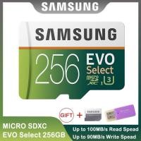 ราคา เมมโมรี่การ์ด SAMSUNG Micro SDXC 256GB Class 10 EVO Select (U3 100MB/s.)เมมโมรี่การ์ด memory card การ์ดหน่วยความจำ (11658979463)
