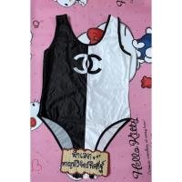 ราคา บอดี้สูทขาวดำลายชาเเนลป้ายNicha (10845115202)