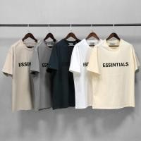 ราคา ♛◐FOG FEAR OF GOD 20SS Essentials Tee โลโก้ boxy เสื้อยืดแขนสั้นสองบรรทัดที่มีการพิมพ์ออฟเซตบนหน้าอก (22324008440)