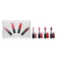 ราคา [พร้อมส่ง] Mac lipstick snow ball holiday kit full sized แท้ - Russian red (755948185)