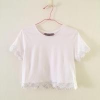 ราคา เสื้อCrop Topshop น่ารักมากกกกไซส์ S 150฿ (2129339172)