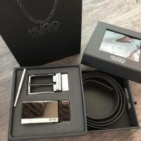 ราคา HUGO BOSS Belt and Buckle Set Value set! เข็มขัด + หัวเข็มขัด 2 ชิ้น แท้%<outlet> (1936506083)