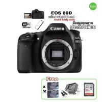 ราคา Canon EOS 80D Body PRO WiFi DSLR 24.2MP FULL HD สเปคเทพ LCD 3” Touch selfie Used มือสอง สภาพสวย ยกกล่อง ประกันสูง3เดือน (13528127725)