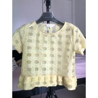 ราคา เสื้อ cps chaps สีเหลือง ทอลายฉลุ (23775965730)