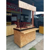 ราคา โต๊ะพับขายของเคาน์เตอร์ไม้พับใส่รถได้คีออสโต๊ะขายของงานไม้ (6157070280)