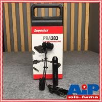 ราคา ไมโครโฟน Superlux PRA-383 XLR ไมค์โคโฟน ไมค์จ่อเครื่องดนตรี ไมค์เครื่องเป่า Clip-On Microphone With Gooseneck ไมค์สาย (6229632203)