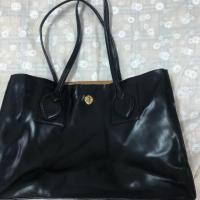 ราคา ส่งต่อ กระเป๋าหนังสีดำ ANNE KLEIN (3129541950)