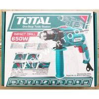 ราคา Total สว่านไฟฟ้า ระบบกระแทก1/2 นิ้ว ปรับซ้าย-ขวา 650 วัตต์ รุ่น TDTG106136 ( Electric Drill ) (2351878364)
