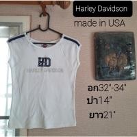 ราคา เสื้อยืด Harley Davidson แท้ made in USA อก 32" (4286169721)
