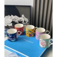 ราคา Wedgwood Wandering Wonderland series bone china mug water cup coffee cup (18474947410)