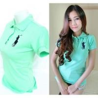 ราคา เสื้อโปโล สีเขียวมิ้นPOLO คอปก ชาย/หญิง มีเก็บปลายทางคะ (1353580791)