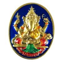 ราคา พระพิฆเนศ กระไหล่ทองลงยาสีน้ำเงิน หลวงพ่อคล้อย วัดภูเขาทอง จ.พัทลุง รุ่น 7 รอบ มหามงคล ปี2556 (11727623947)