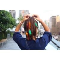 ราคา ยางมัดผมขนนก (35280592)