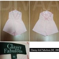 ราคา จั้มสูทขาสั้น งานป้าย Classy and Febulous(M) สีชมพูหวานๆ ทรงสวย โชว์หลัง หวานซ่อนเปรี้ยวจ้า (6448165816)