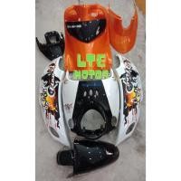 ราคา ชุดสี เฟรม Yamaha fino ฟีโน่ เก่า ฟีโน่ คาบู รถปี 2007 - 2012 เกย์เดียว 10 ชิ้น เกย์แยก 9 ชิ้น พร้อมติดสติกเกอร์ (18689733832)